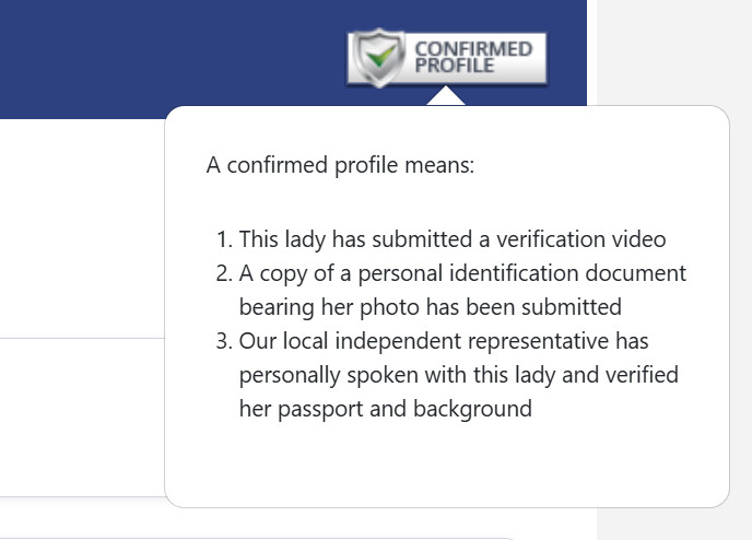 Profile verification, online dating, catfishing, International Dating, Confirmed Profile, Verified Profiles, profile verification in international dating